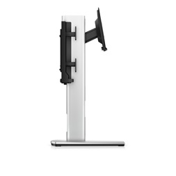 Dell MFS22 Optiplex Micro AIO Stand 19"-27" ezüst-fekete asztali monitor/PC tartó állvány