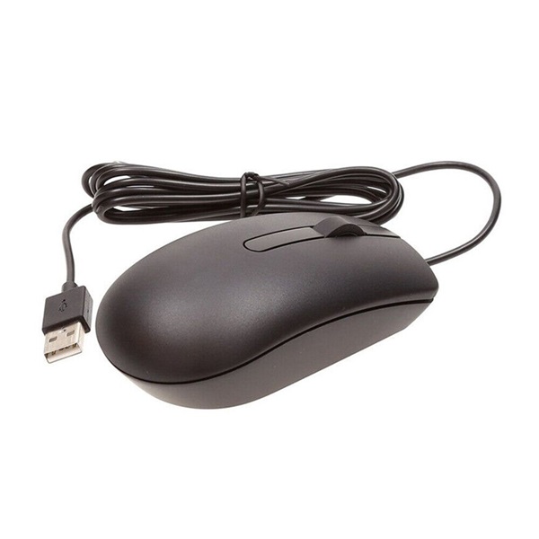 Dell MS116 vezetékes fekete egér