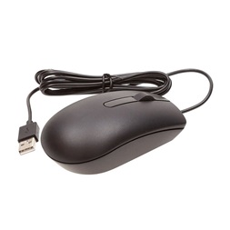 Dell MS116 vezetékes fekete egér