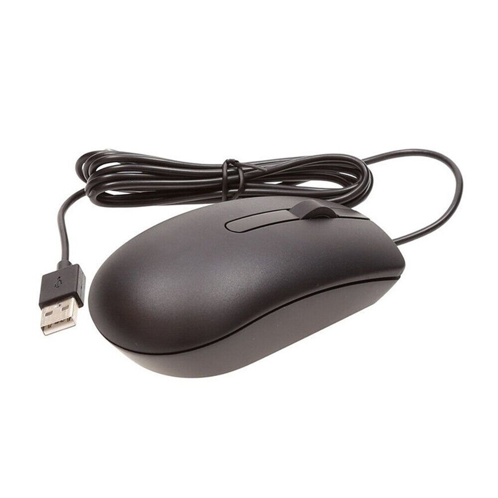 Dell MS116 vezetékes fekete egér