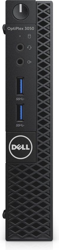 Dell OptiPlex 3050 Micro/i5-7500T/8GB/256GB/Win Pro COA/fekete asztali számítógép (Használt A+)