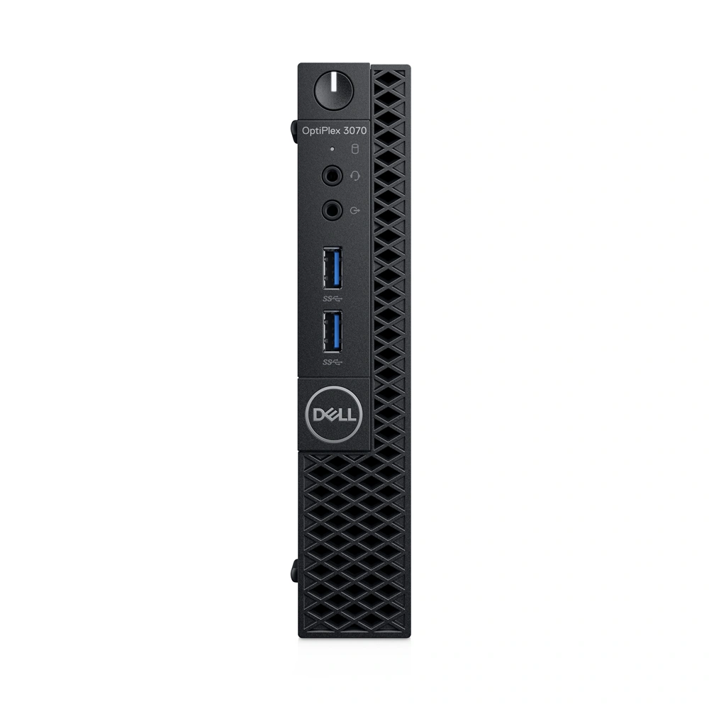 Dell OptiPlex 3070 Micro/i5-9th/8GB/256GB/Win Pro COA/fekete asztali számítógép (Használt A+)