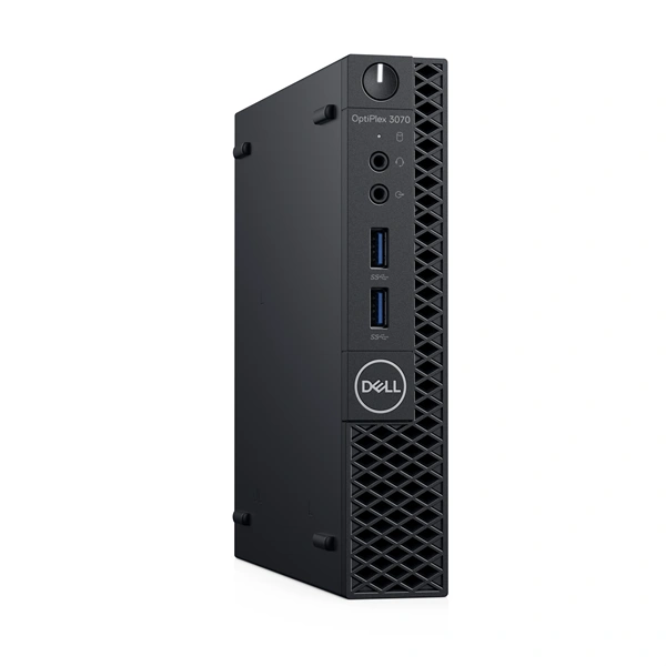 Dell OptiPlex 3070 Micro/i5-9th/8GB/256GB/Win Pro COA/fekete asztali számítógép (Használt A+)