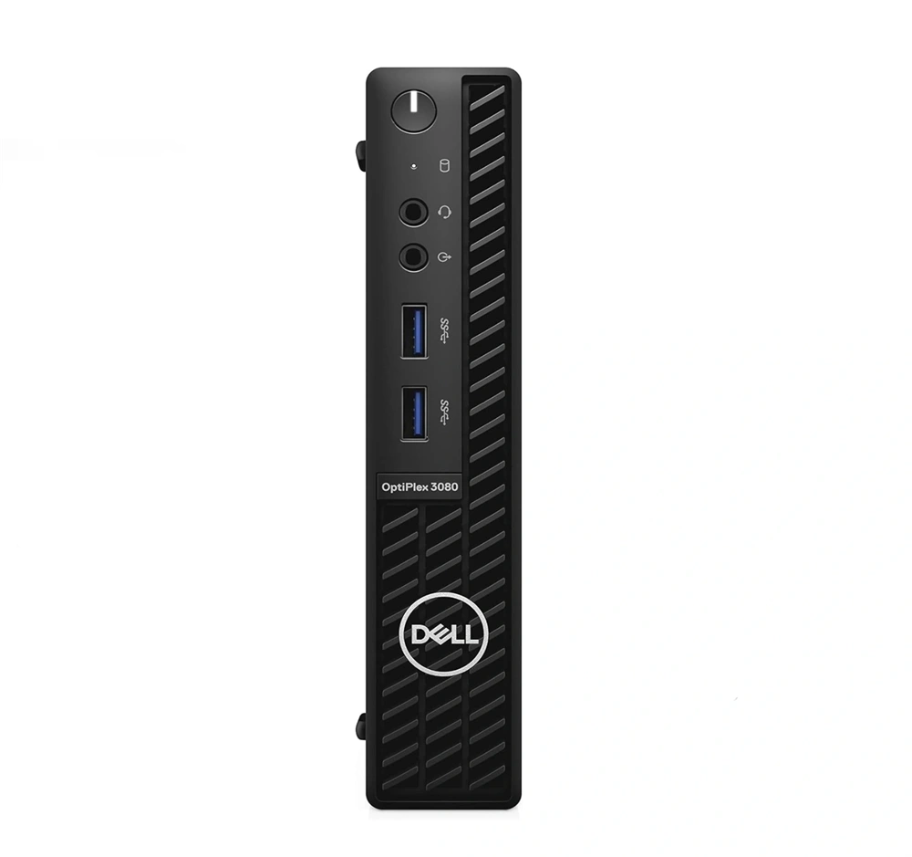 Dell OptiPlex 3080 Micro/i5-10th/8GB/256GB/Win Pro COA/fekete asztali számítógép (Használt A+)