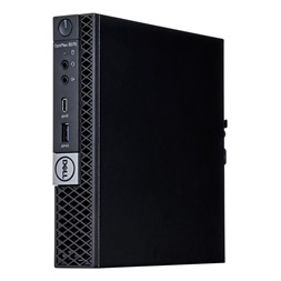 Dell OptiPlex 5070 Micro/i5-9500T/16GB/256GB/Win Pro COA/fekete asztali számítógép (Használt A+)