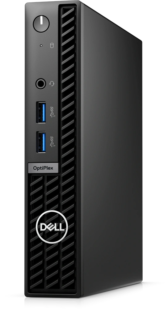 Dell OptiPlex 7010 Plus Micro/i5-13500T/16GB/256GB/WiFi/BT/Win11 Pro COA/fekete asztali számítógép