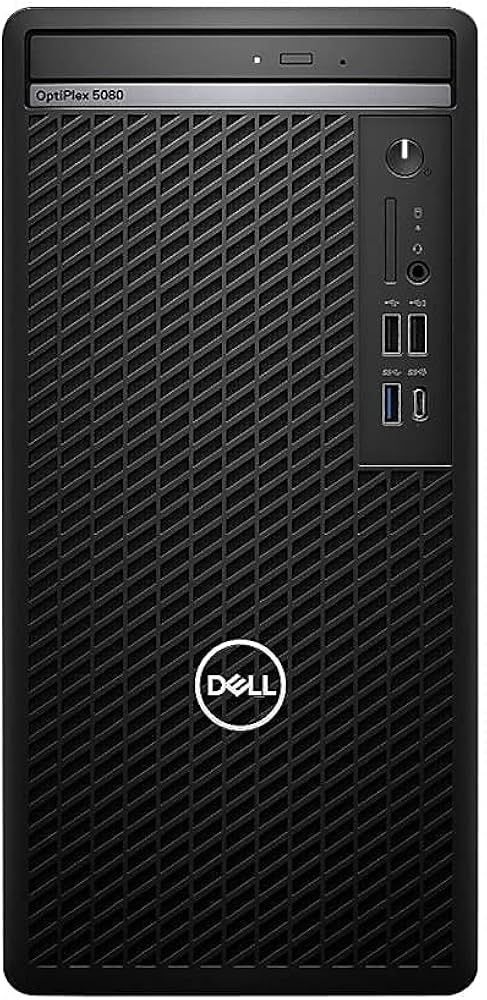 Dell Optiplex 5080 MT/i5-10600/16GB/512GB SSD/Win Pro COA/fekete asztali számítógép (Használt A+,felújított)