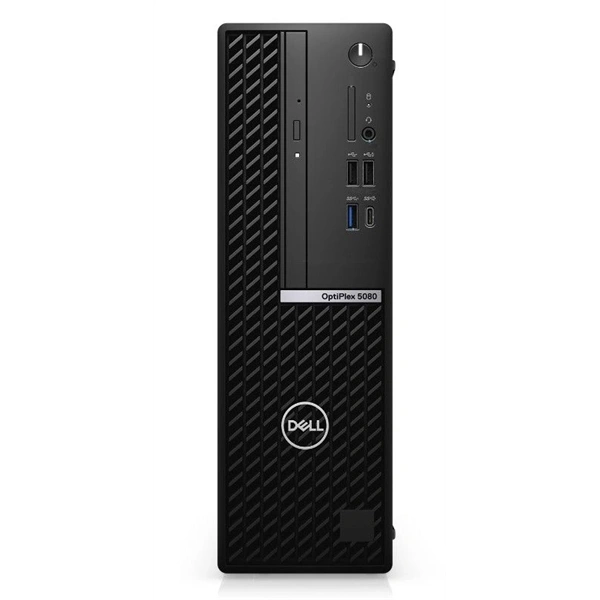 Dell Optiplex 5080 SFF/i5-10th/16GB/512GB SSD/Win Pro COA/fekete asztali számítógép (Használt A+,felújított)