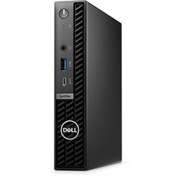 Dell Optiplex 7020 MFF/i3-14100T/8GB/512GB/Linux/fekete asztali számítógép
