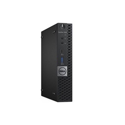 Dell Optiplex 7050 Micro/i5-6500T/8GB/256GB SSD/Win10 Pro/fekete asztali számítógép (Használt A+)