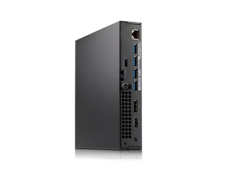 Dell Optiplex 7050 Micro/i5-7500T/8GB/256GB SSD/Win10 Pro/fekete asztali számítógép (Használt A+)