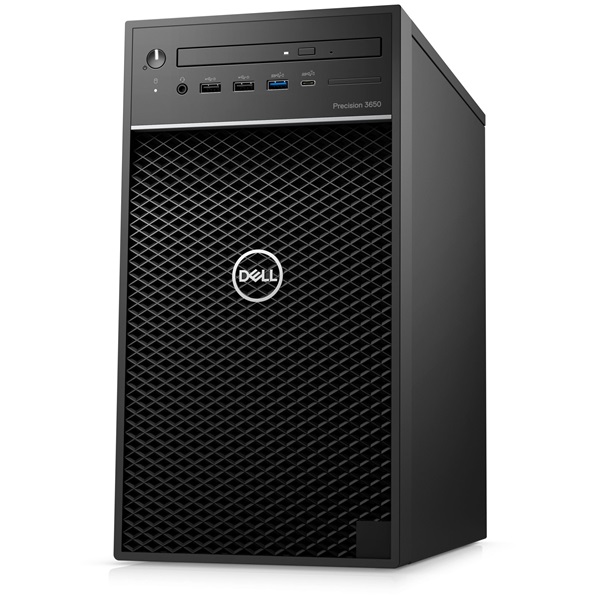 Dell Precision 3650  WORKSTATION /i5-11500/16GB/1TB M.2 SSD/460W GOLD/WIFI/FreeDOS/fekete asztali számítógép