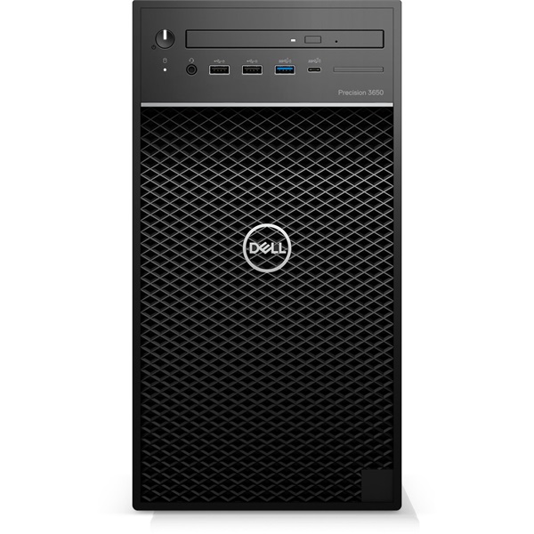 Dell Precision 3650  WORKSTATION /i5-11500/16GB/1TB M.2 SSD/460W GOLD/WIFI/FreeDOS/fekete asztali számítógép