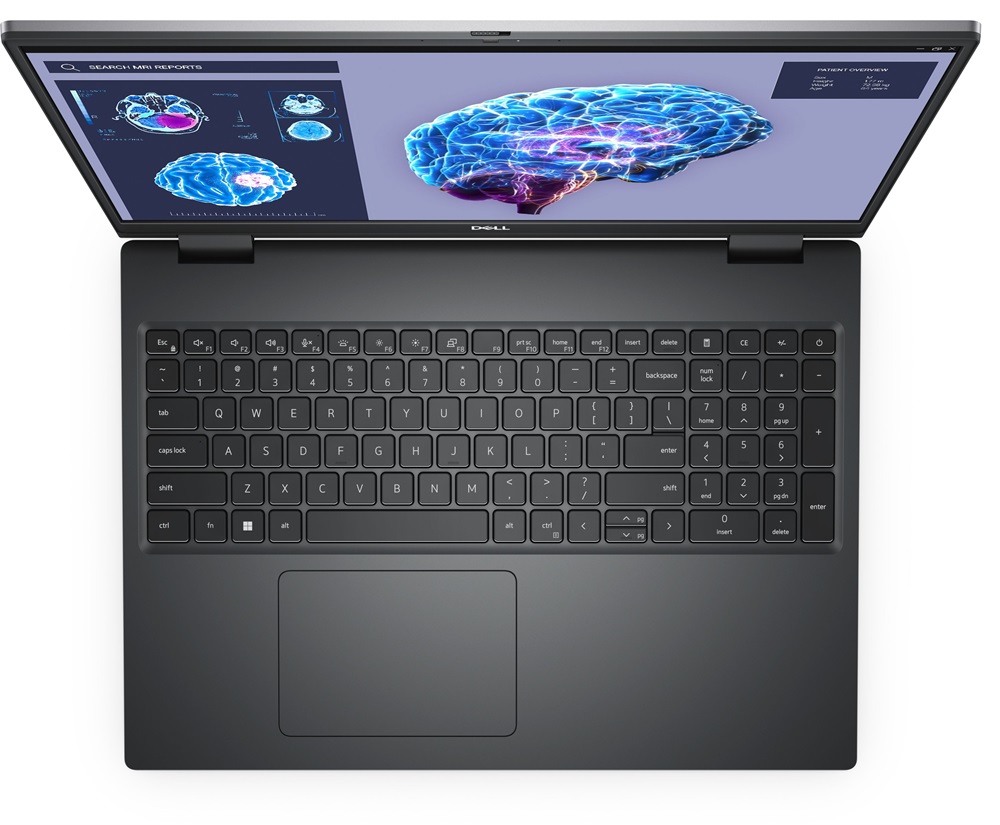 Dell Precision 7680 16"WUXGA/Intel Core i7-13850HX/64GB/512GB/RTX 4000 12GB/Win11 Pro/szürke laptop