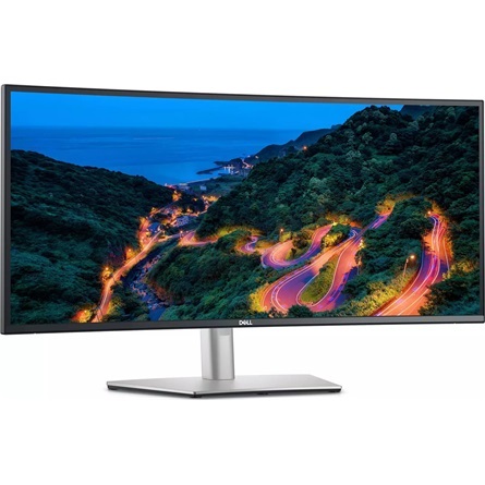 Dell 34,14" UltraSharp U3423WE UWQHD IPS DP/HDMI/USB/RJ45 ezüst ívelt monitor