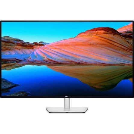 Dell 42,5" UltraSharp U4323QE UHD IPS DP/HDMI/USB/RJ45 ezüst LED monitor