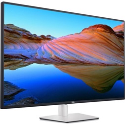 Dell 42,5" UltraSharp U4323QE UHD IPS DP/HDMI/USB/RJ45 ezüst LED monitor