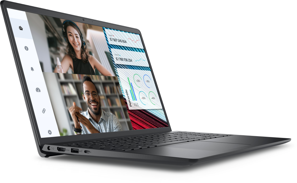 Dell Vostro 3520 15,6"FHD/Intel Core i7-1255U/8GB/512GB/Int.VGA/Win11 Pro/fekete laptop