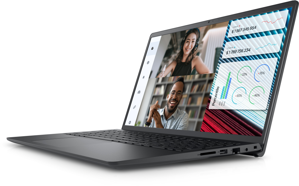 Dell Vostro 3520 15,6"FHD/Intel Core i7-1255U/8GB/512GB/Int.VGA/Win11 Pro/fekete laptop