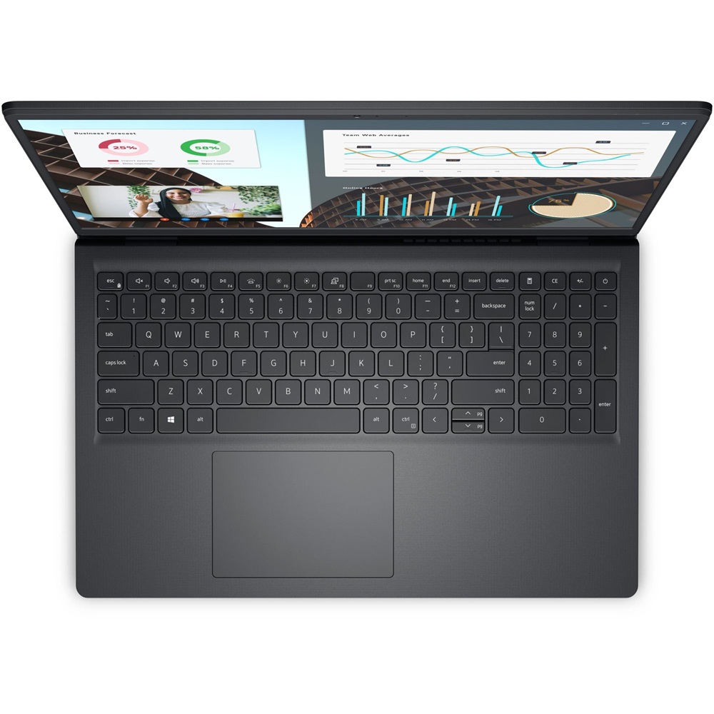 Dell Vostro 3530 15,6"FHD/Intel Core i5-1335U/16GB/512GB/Int.VGA/Linux/fekete laptop