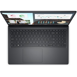 Dell Vostro 3530 15,6"FHD/Intel Core i5-1335U/16GB/512GB/Int.VGA/Linux/fekete laptop (Újszerű)