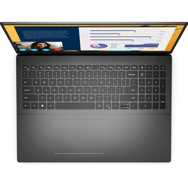 Dell Vostro 5620 16"FHD/Intel Core i7-1260P/16GB/512GB/Int.VGA/Win11 Pro/szürke laptop