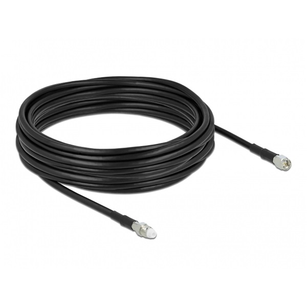 Delock 12451 Antenna Kábel FME Jack > SMA Plug RG-58 10 m