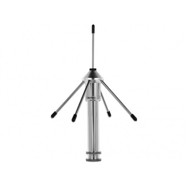 Delock 12564 LPWAN 868 MHz Antenna TNC-hüvely 3 dBi mindenirányban rögzíthető, csatlakozó kábellel RG-58 C