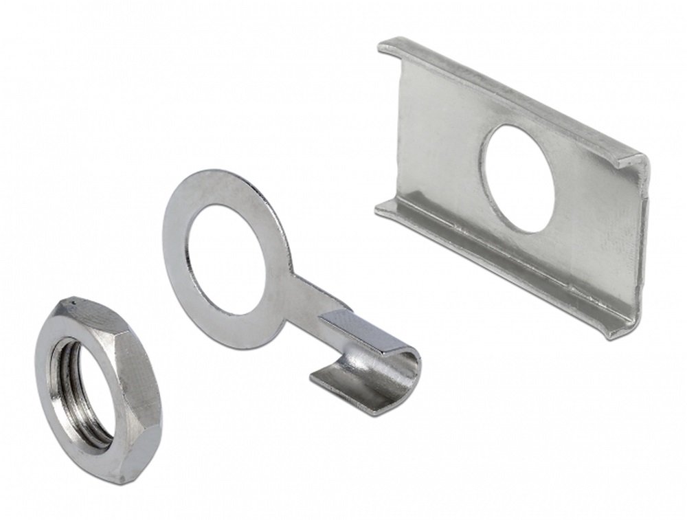 Delock 12589 Antenna talapzat M6 csatlakozó kábellel RG-58 C/U 3 m SMA dugóval fekete