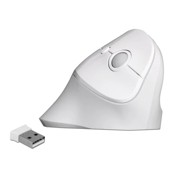 Delock 12596 Ergonómikus, vezetéknélküli függoleges USB egér
