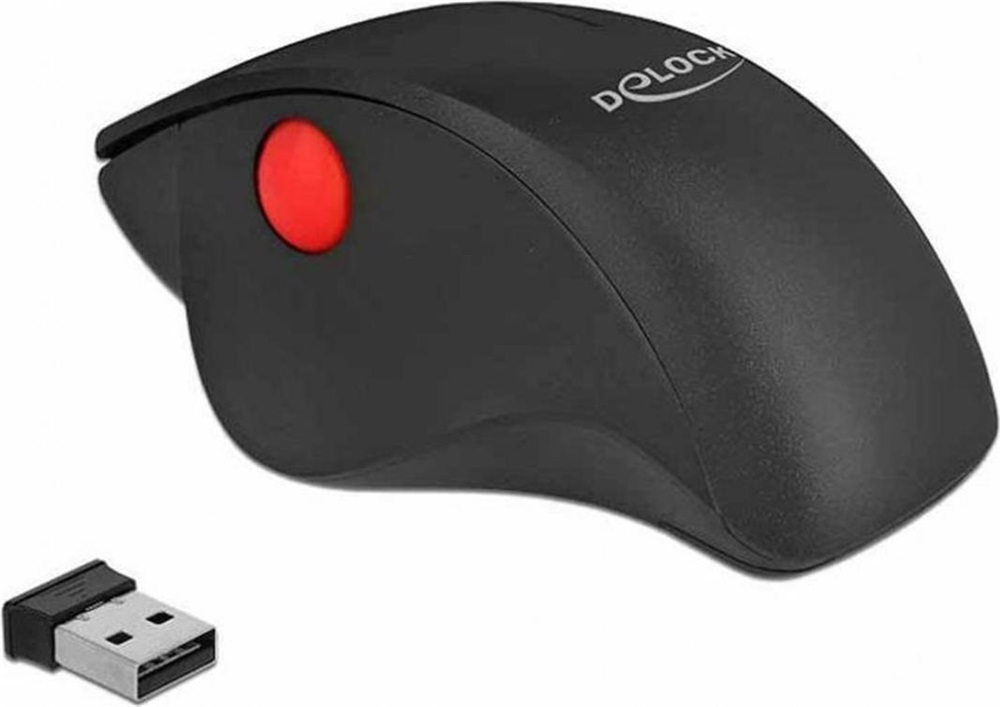 Delock 12598 Ergonómikus vezetéknélküli USB egér