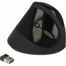 Delock 12599 Ergonómikus, vezetéknélküli függoleges USB egér
