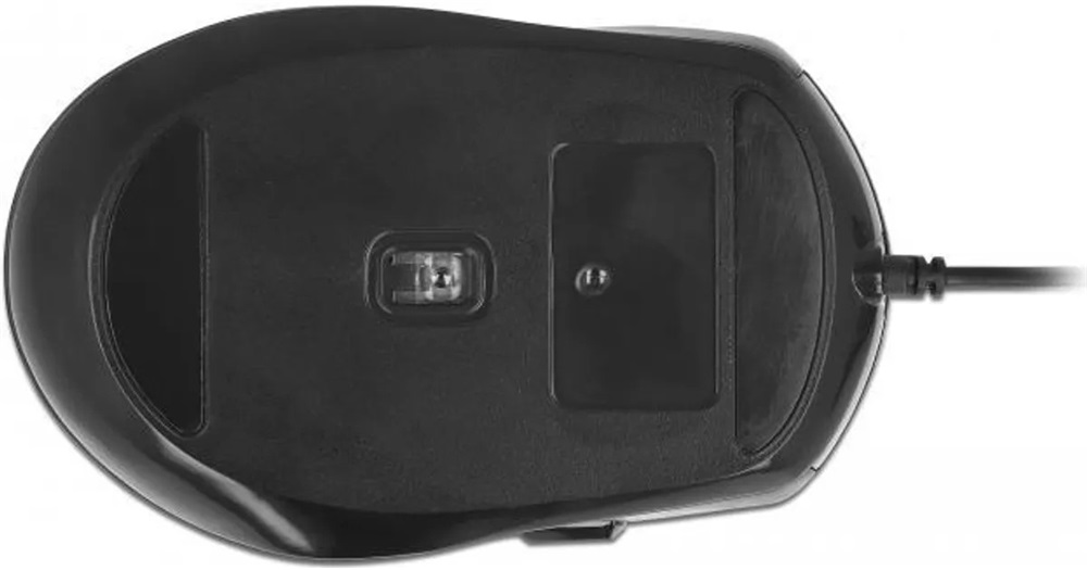 Delock 12621 5-gombos, kék színű optikai egér A-típusú USB csatlakozással