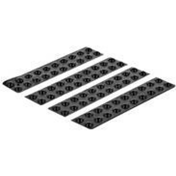 Delock 18307 Gumi alátét öntapadós 6 x 2 mm 80 db. fekete