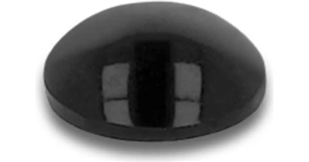 Delock 18309 Gumi alátét öntapadós 10 x 3 mm 50 db. fekete