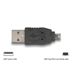 Delock 18612 10 részes USB adapter készlet