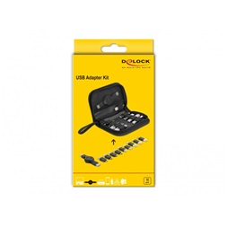 Delock 18612 10 részes USB adapter készlet