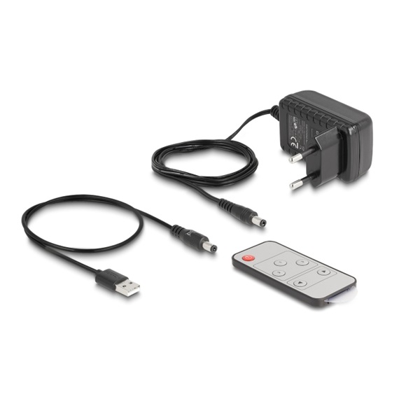 Delock 18683 HDMI UHD-kapcsoló, 3 x HDMI-bemenet > 1 x HDMI-kimenet, 4K