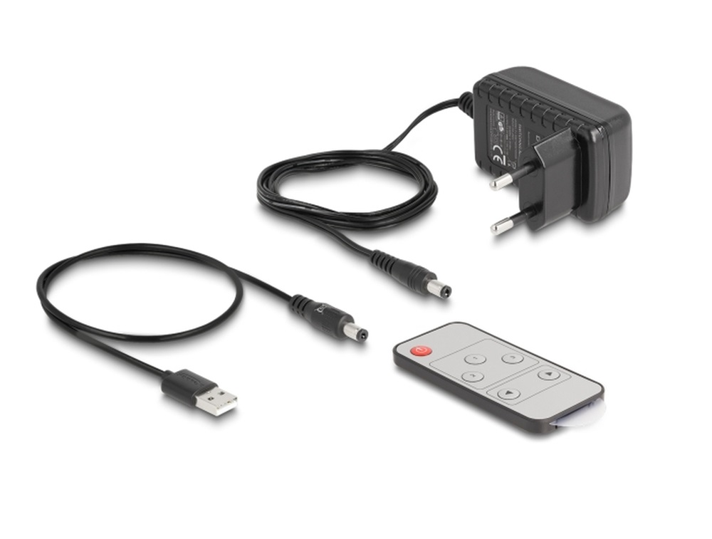 Delock 18683 HDMI UHD-kapcsoló, 3 x HDMI-bemenet > 1 x HDMI-kimenet, 4K
