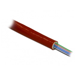 Delock 18898 Tűzvédelmi szilikon borítású takarás 5 m x 10 mm piros