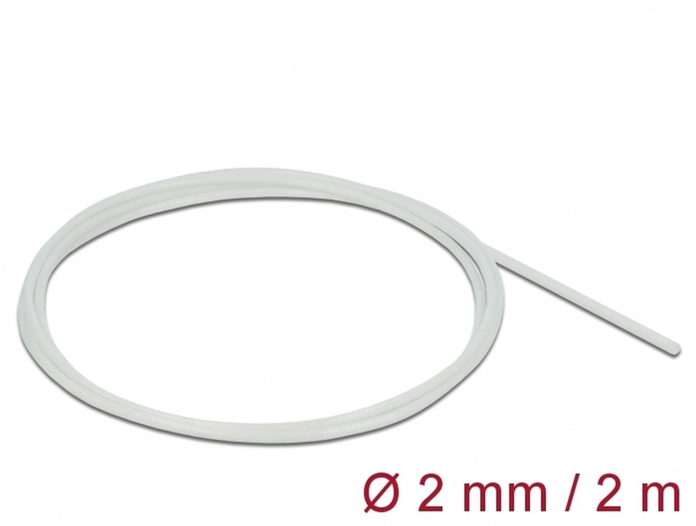 Delock 18900 Üvegszálas borítás 2 m x 2 mm fehér