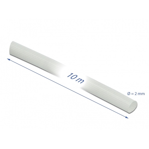 Delock 18924 Üvegszálas borítás 10 m x 2 mm fehér