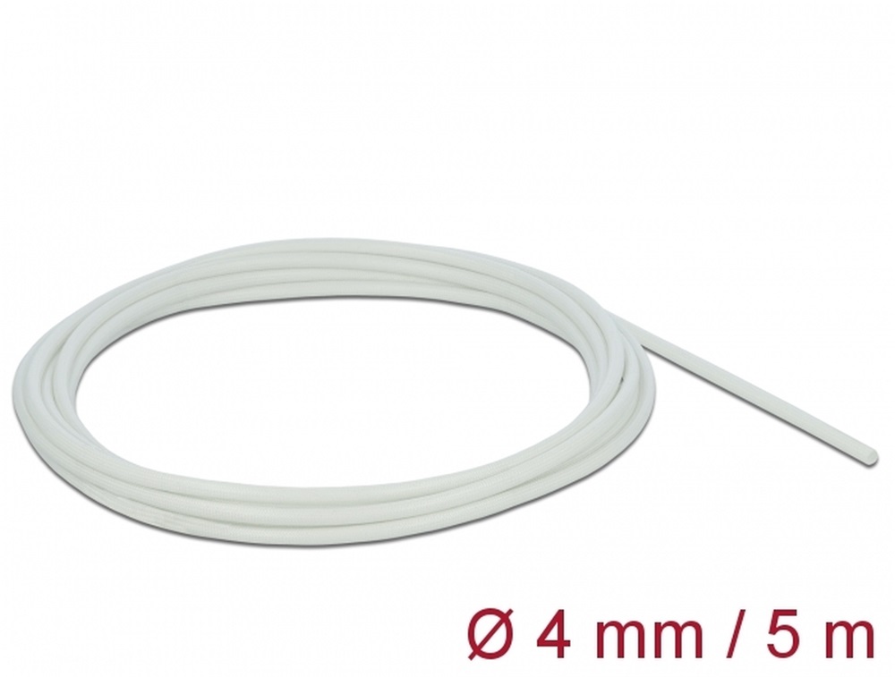 Delock 18926 Üvegszálas borítás 5 m x 4 mm fehér