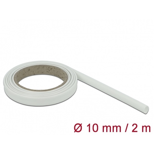 Delock 18934 Üvegszálas borítás 2 m x 10 mm fehér