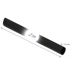 Delock 18980 Fekete zsugorcső 2 m x 8 mm