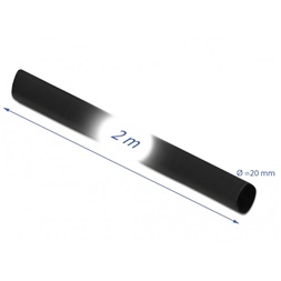Delock 18985 Fekete zsugorcső 2 m x 20 mm