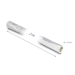 Delock 19001 Alumíniumból és üvegszálból készült kábel borító 2 m x 10 mm