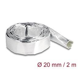 Delock 19004 Alumíniumból és üvegszálból készült kábel borító 2 m x 20 mm