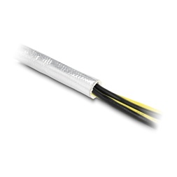Delock 19004 Alumíniumból és üvegszálból készült kábel borító 2 m x 20 mm