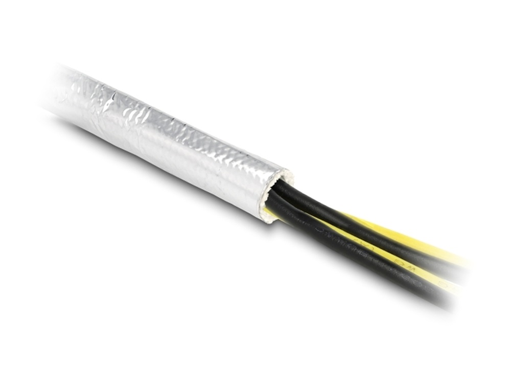 Delock 19004 Alumíniumból és üvegszálból készült kábel borító 2 m x 20 mm